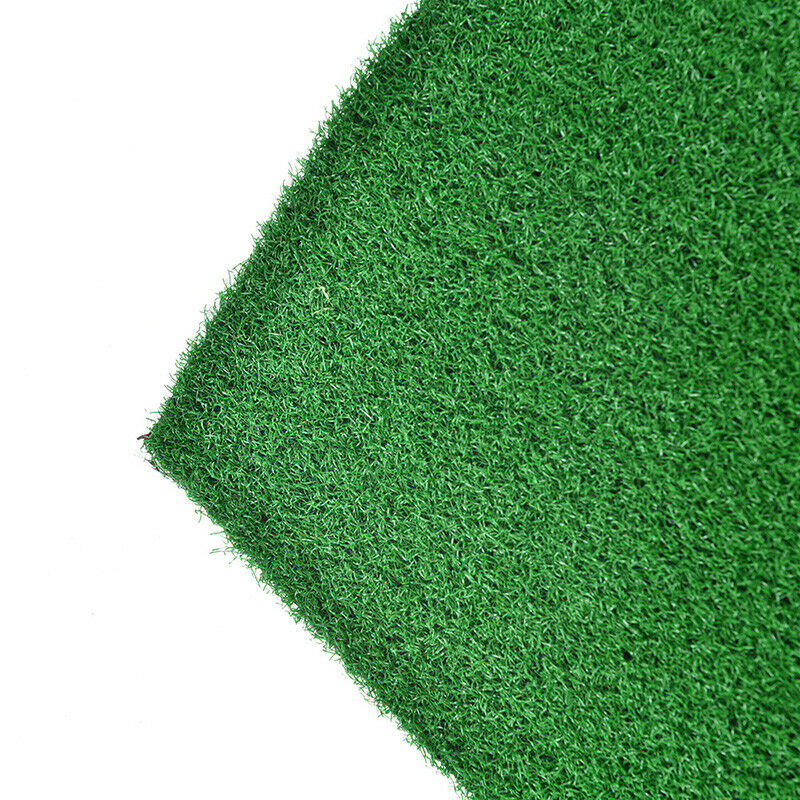 pratical golf practice mat antiskid chipping driving range training aid turf  Qx