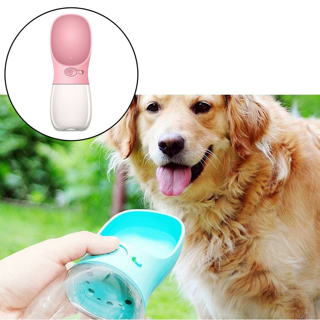 2Pieces Pet Water Cups Dog Water Dispenser Travel Water Bottle for Cat Dogs