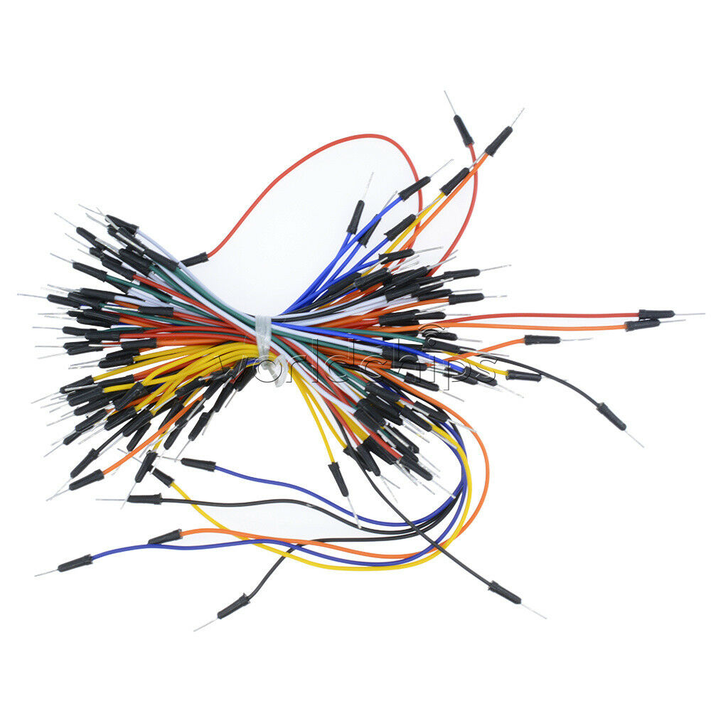 2pcs Arduino 65Pcs Male to Male Solderless Breadboard Jumper Cables Wires