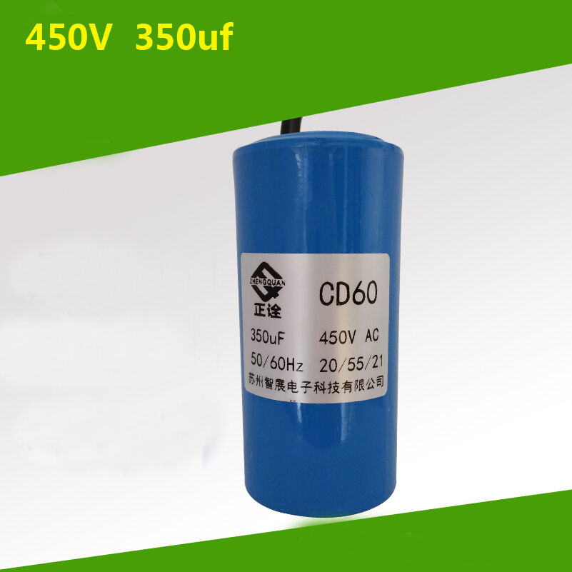 CD60 Motor Start Capacitor 350 MFD 350UF 450VAC 450V HVAC For Washers