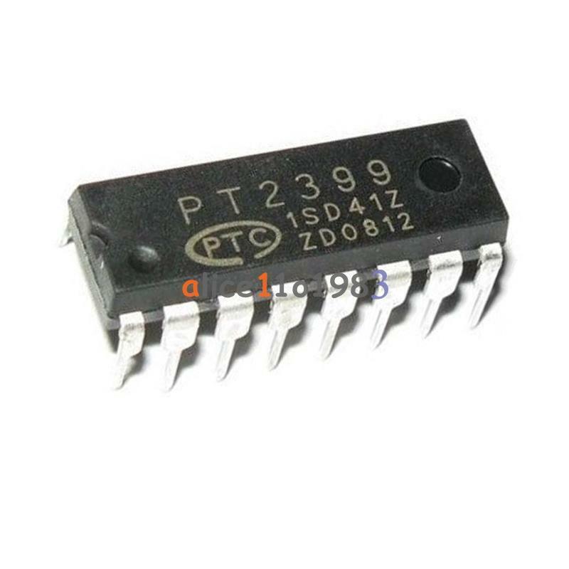 10Pcs PT2399 DIP-16 Audio Digital Reverb Processing Circuit Chip TOP