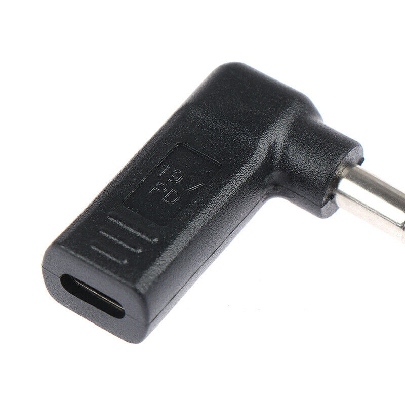 1Pc 90 Degree USB 3.1 Type-C Bus To 5.5*2.5mm DC Power Supply Plug Conver.l8