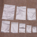 100X Clear Grip Self Press Seal Resealable Zip Lock Plastic Jewelry Bags 8 Sizes