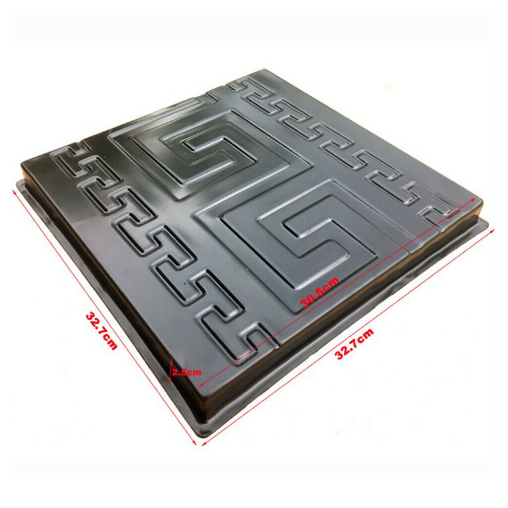 Reusable Pathmate Stone Shape Garden Paving Mold Courtyard Patio Lawn Decoration