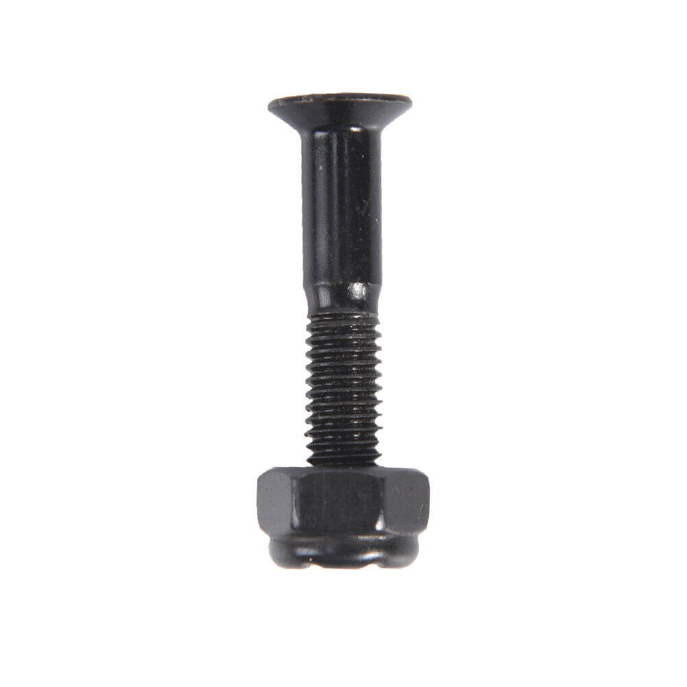 8 Pair Skateboard 25mm Black Hard Ware Bolts Parts Double Rocker Parts Scr.l8