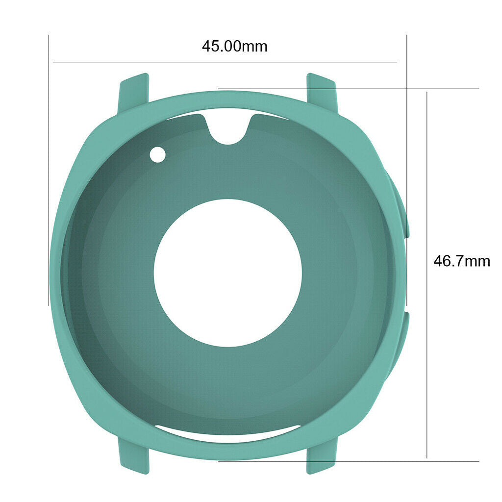 2 Pieces Soft Silicone Smart Watch Protective Case For Gear Sport R600