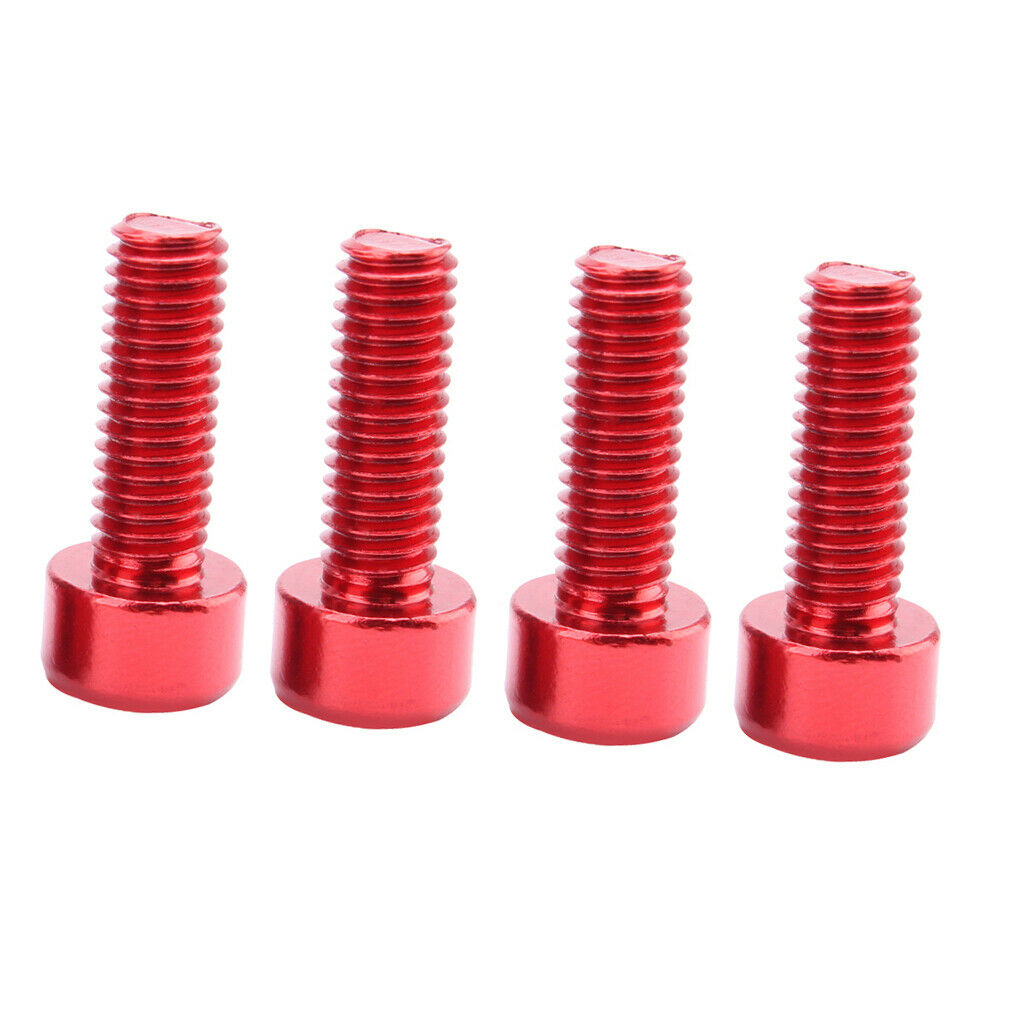 20x Sturdy Aluminum M5 19.3mm Bike Bottle Cage Bolts Holder Bracket Screws
