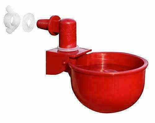 Chicken Water Nipple Cup Drinking Poultry Rooster Coop Auto Drinker Cup 4 Pack