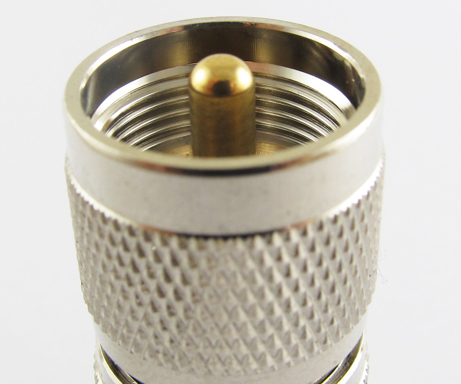 10pcs Brass N Male Plug to UHF PL-259 male Plug straight Radio Connector Adapter
