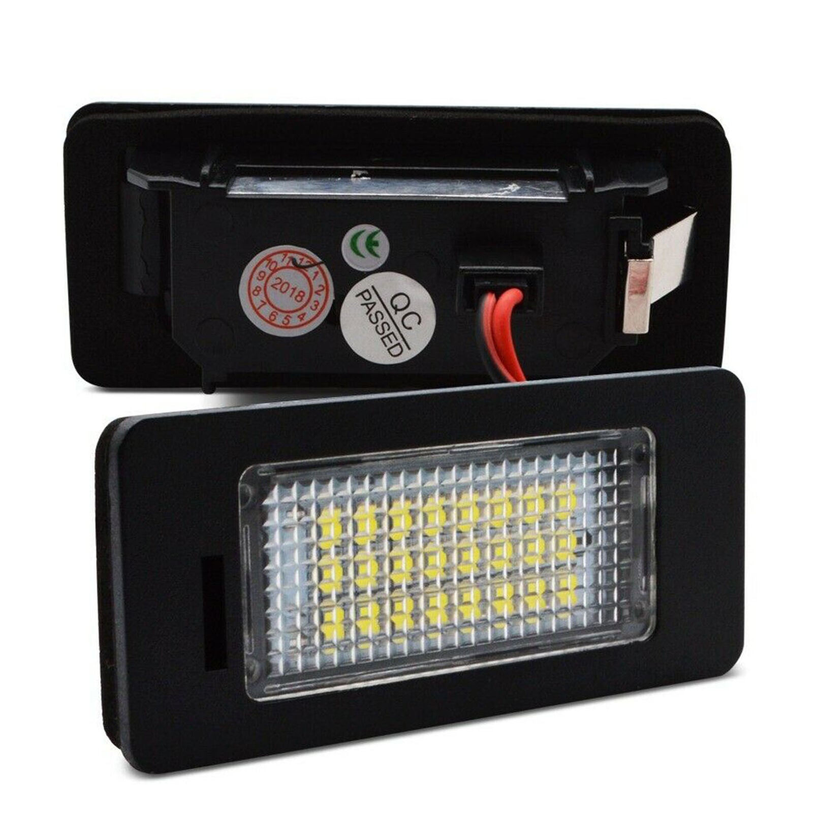 2X Error Free LED License Plate Light Lamps For Audi A4 B8 A5 S5 A7 A6 TT Q5 RS5