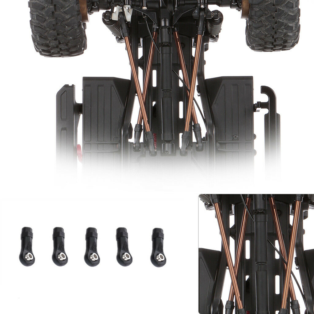 10pcs  Ball Head Bracket Track Link Rod End Joint RC Climbing Crawler Car for