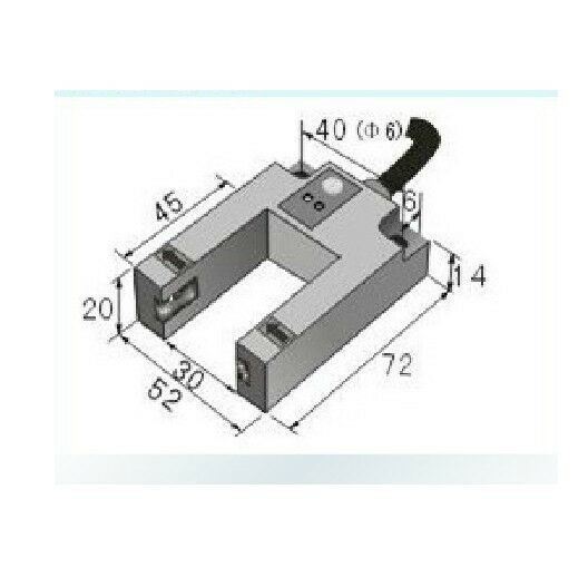 E3S-GS30E4 Infrared Rays Diffuse Groove Shape Photo Electric Switch Sensor