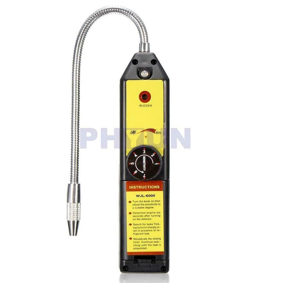 Car Air Conditioner AC Freon Halogen Gas Leak Detector with Probe Repair Tool