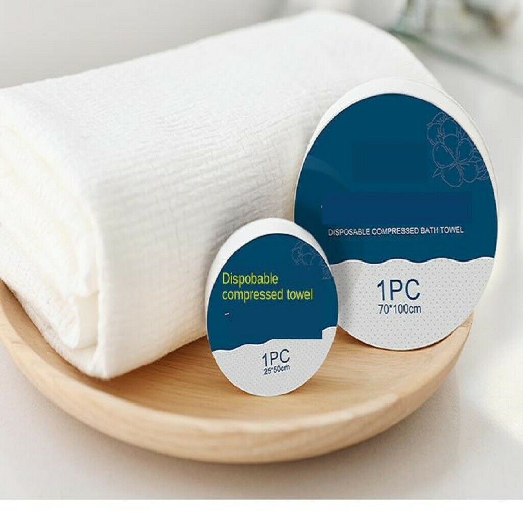 Disposable Towel Portable Compressed Washcloth for Shower Hotel 30x30cm