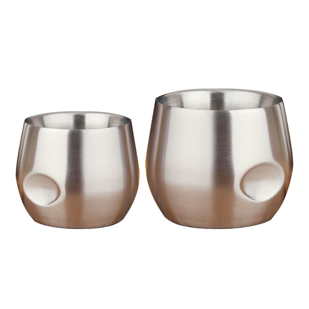 Stainless Steel Wine Tumbler, 5OZ | Double Wall Vacuum Insulated Travel Tumbler
