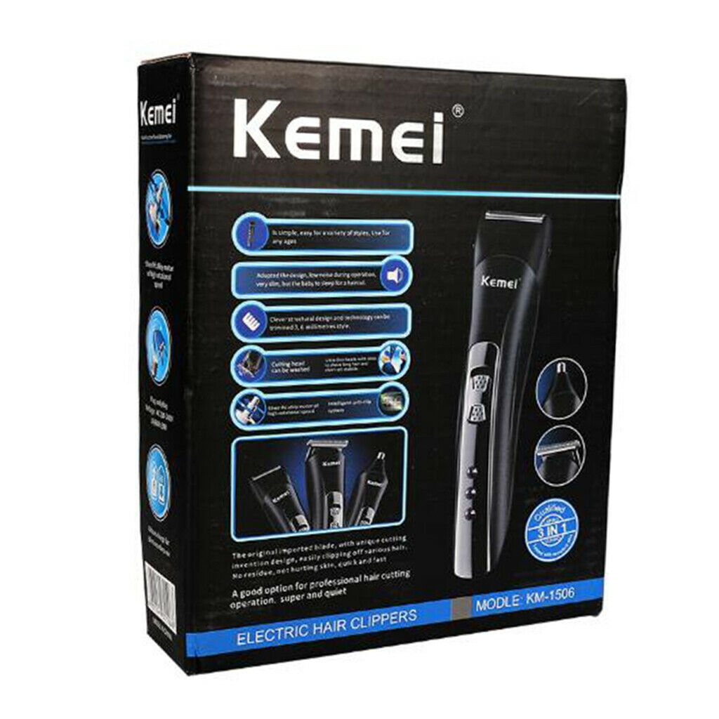 3 in 1 Professional Electric Hair Clippers for Men