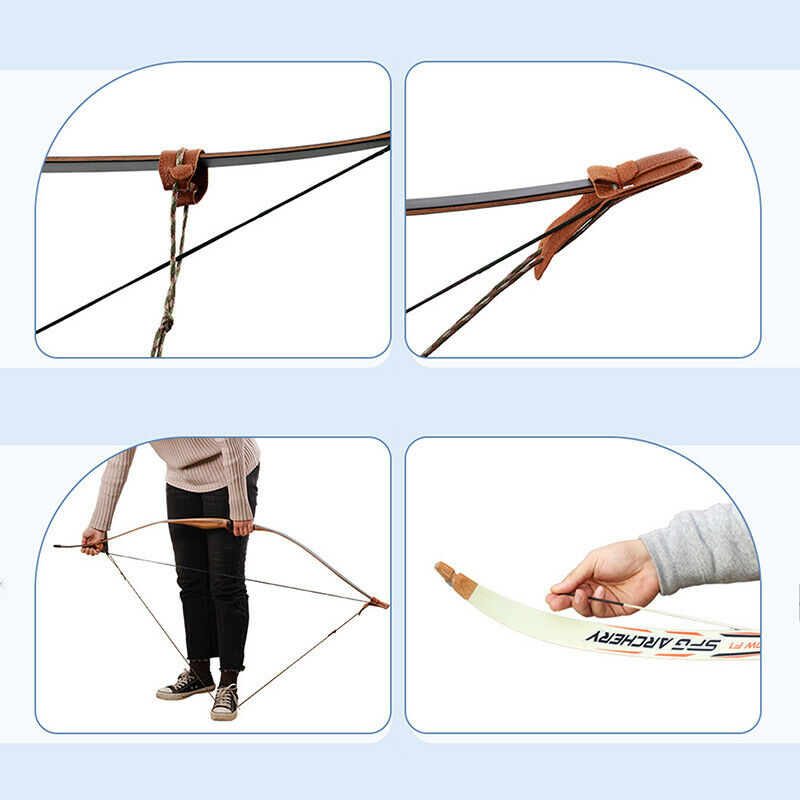 Bow Winding Rope Changer Up and Down Bowstring Assist for Recurve Bow OutdooBDA
