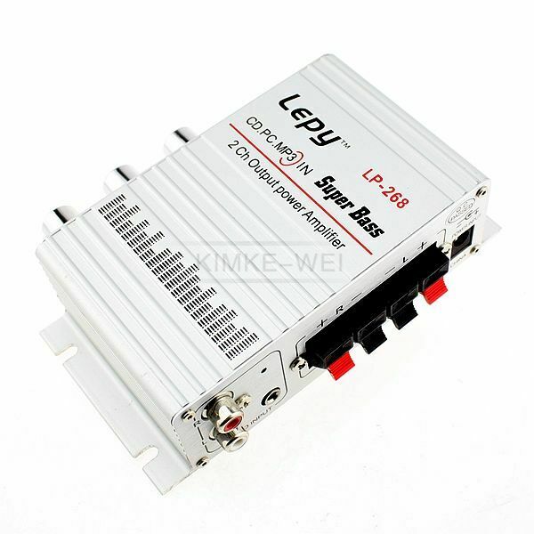Mini Hi-Fi Stereo Amplifier Amp mp3 iPod Motorcycle 12V