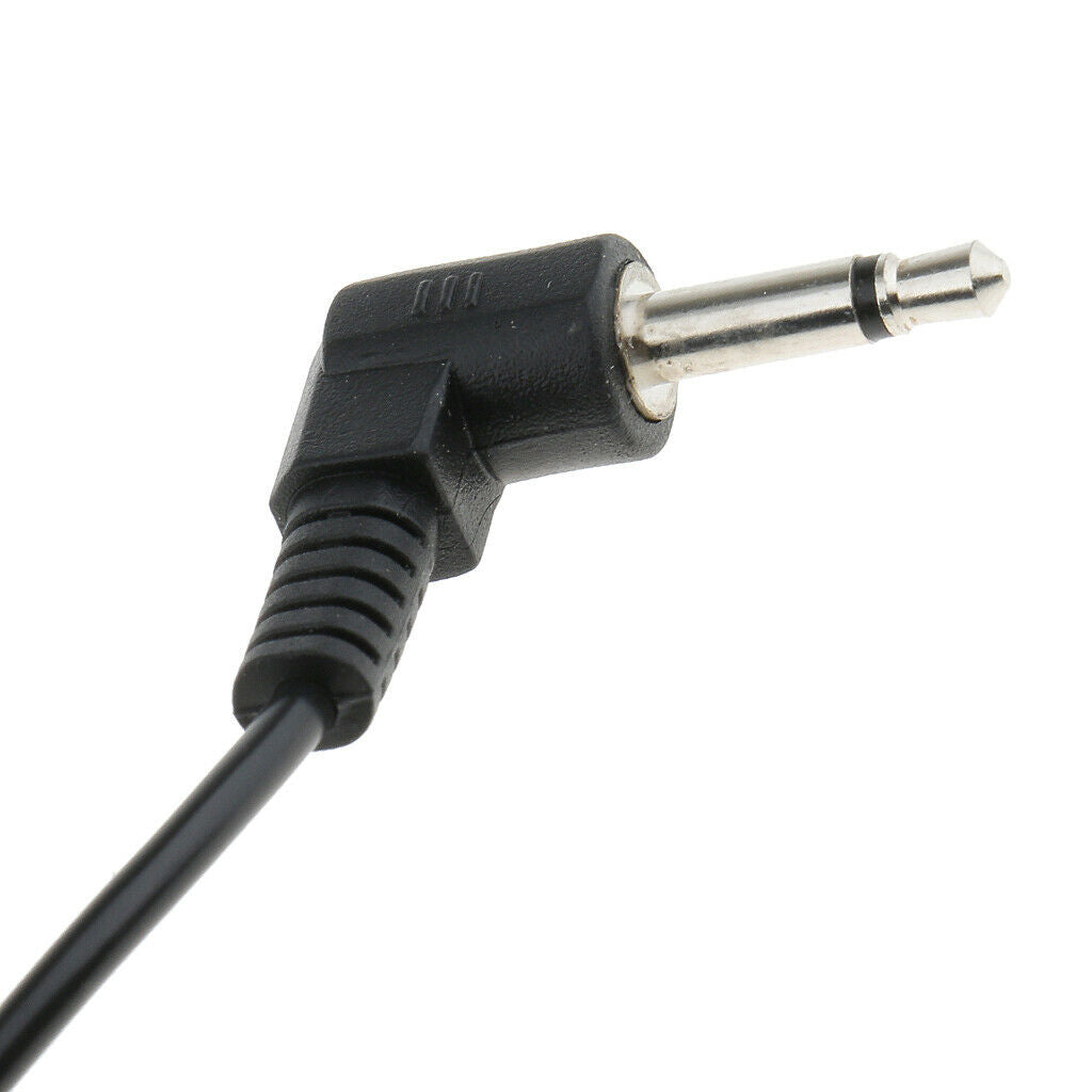 2pcs Clip-on Microphone 3.5mm Right Angle for Mobile Computer Wifi Cable Wire