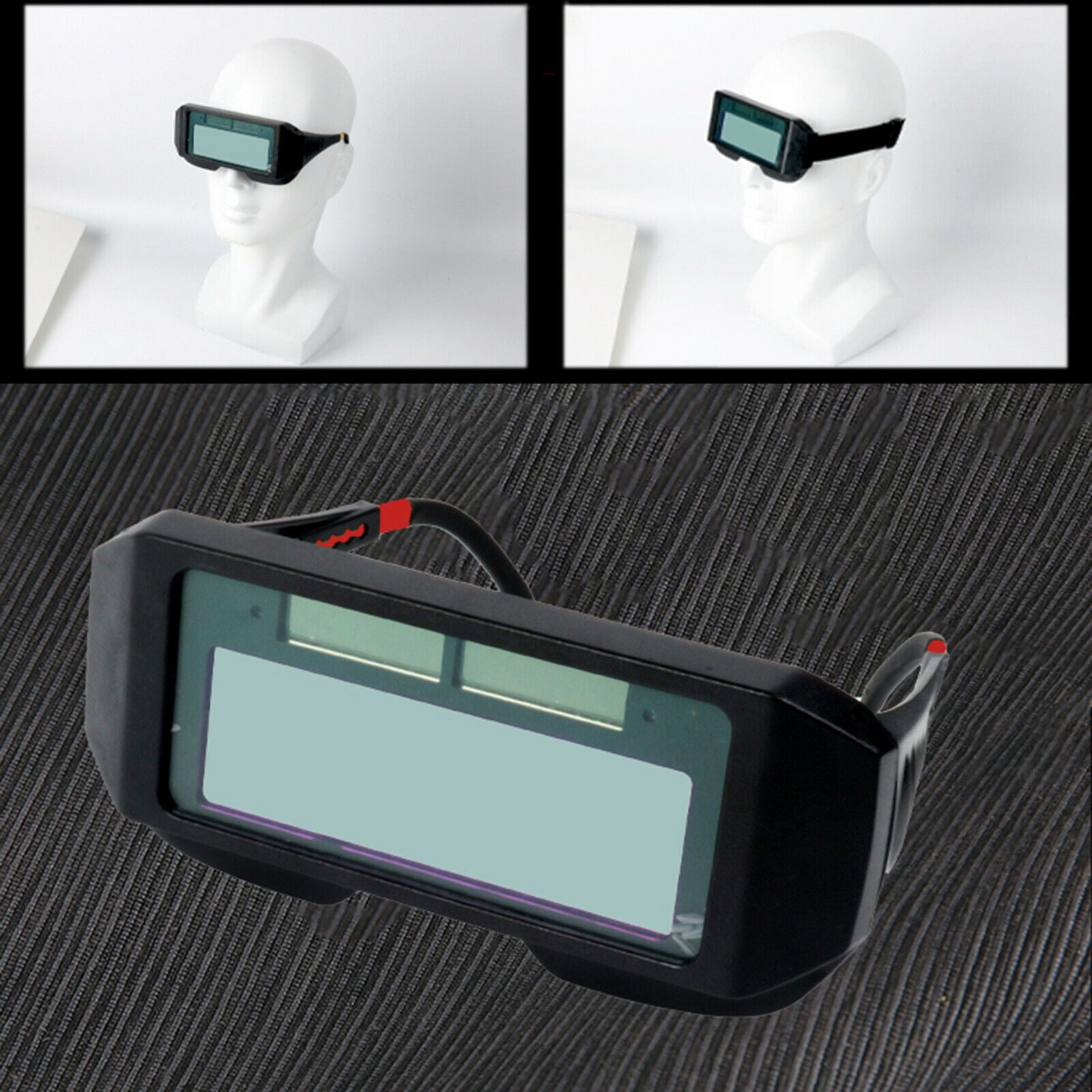 Auto Darkening Welding Goggles Wide Shade with Adjustable Shade Anti-glare