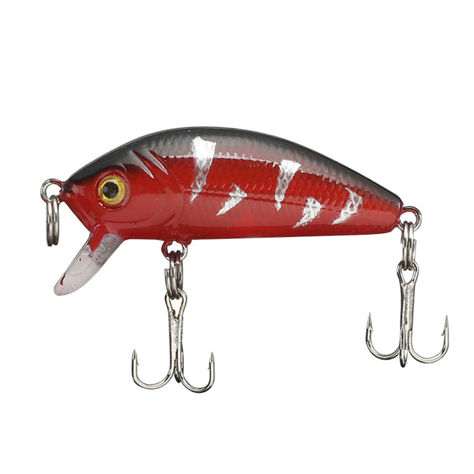8x Fishing Lures Surface Tackle Topwater Lure Poppers Swimbait for Bass Pikes