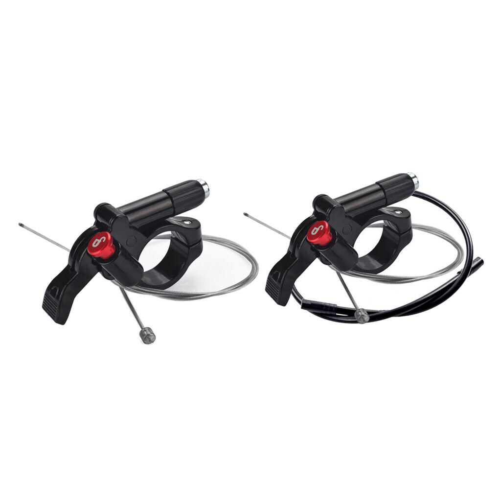 Bicycles Remote Lockout Lever with Inner Cable Bike Spring Fork Remote Lockout