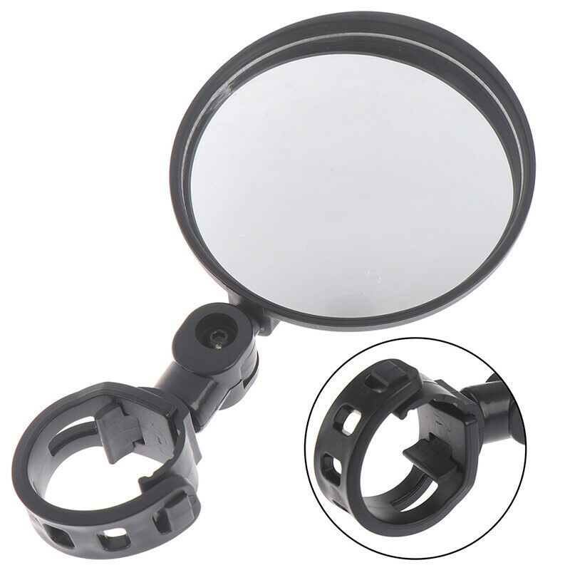 Bicycle Adjustable Rearview Mirrors Wide-angle Convex Mirror  Silicone Han.l8