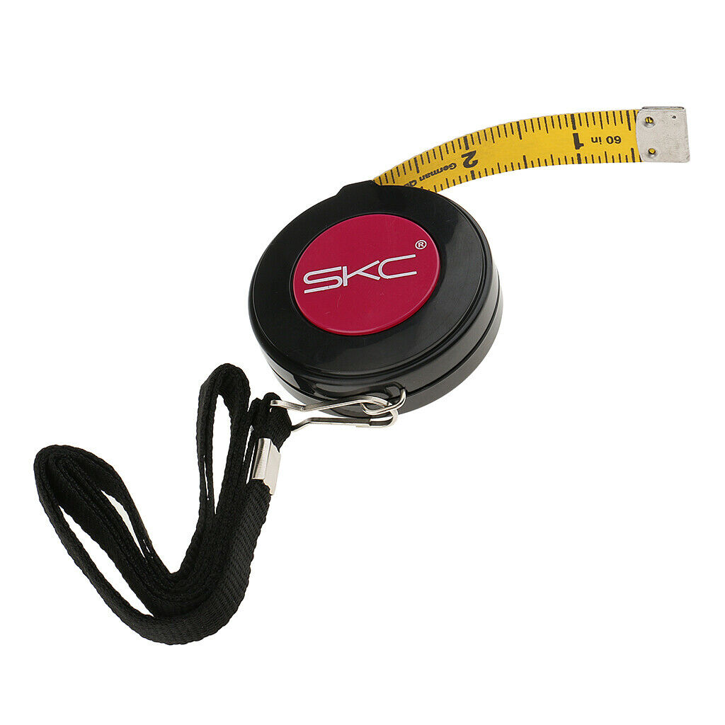 2X 150cm 60" Retractable Tape Measuure Flexible Sewing Tailor Cloth Measuring