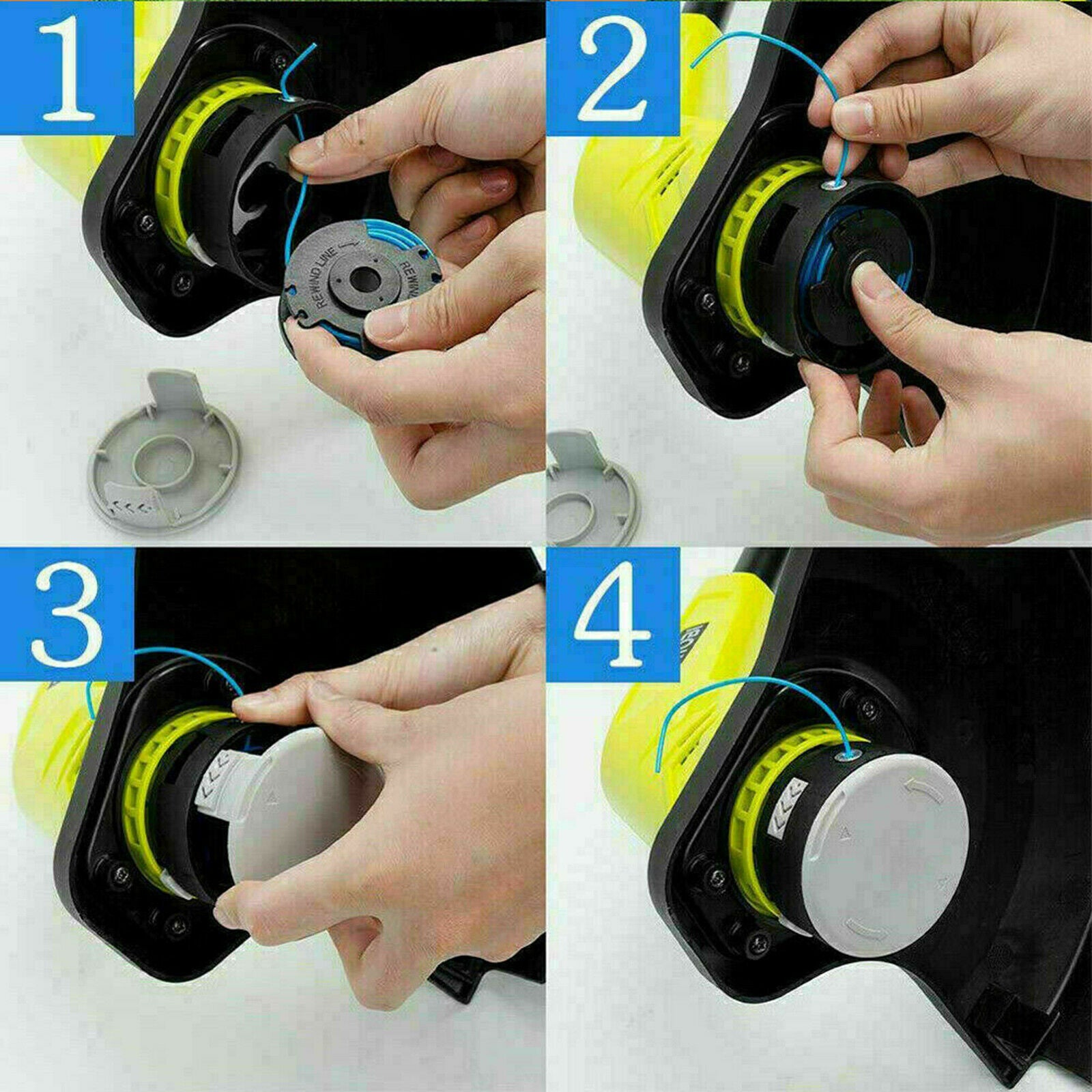 AC14RL3A String Trimmer Spool for Ryobi  + 24V 18V 40V Cordless Trimmers