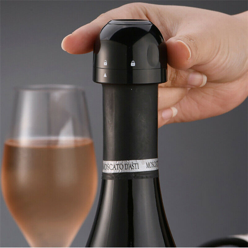 3pcs Vacuum Red Wine Bottle Cap Stopper Silicone Sealed Champagne Bottle Stop XC