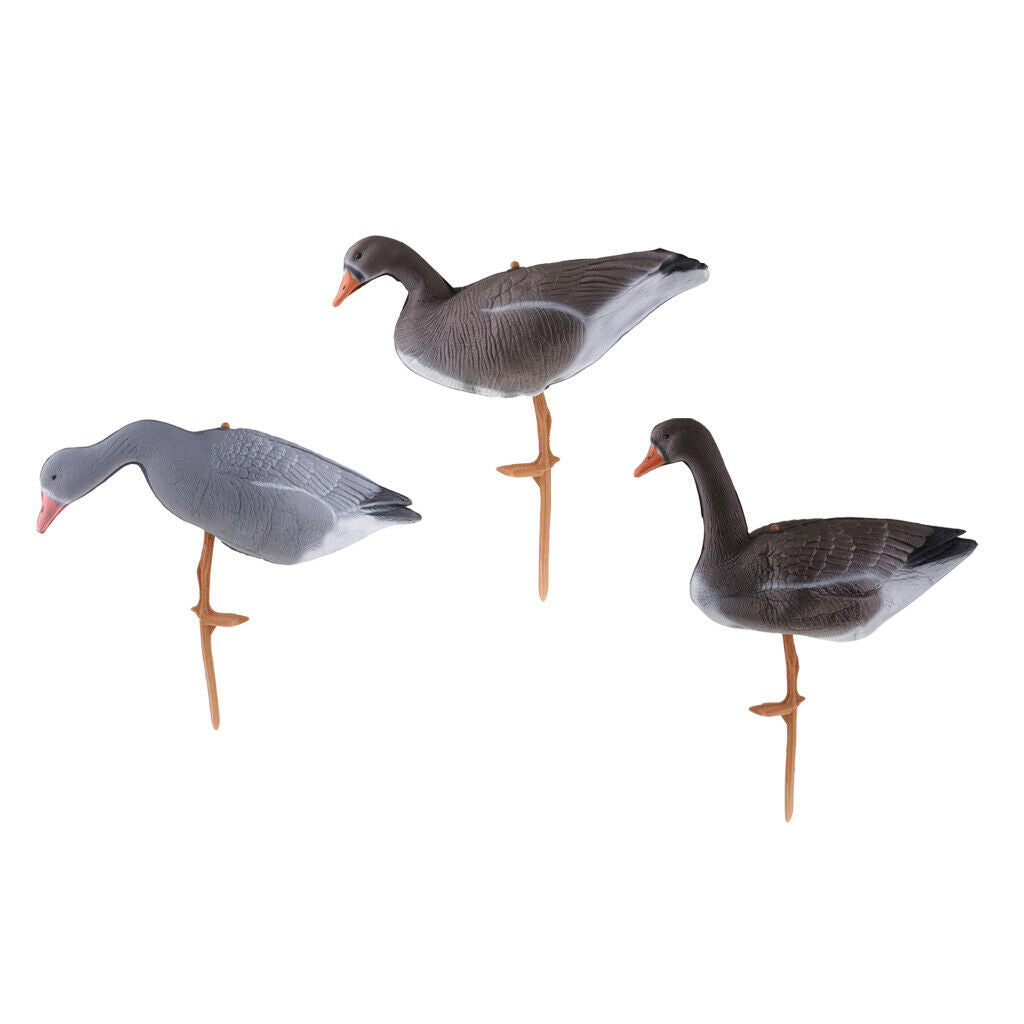 2 Shapes Full Body Goose Hunting Decoy Garden Lawn Decoration