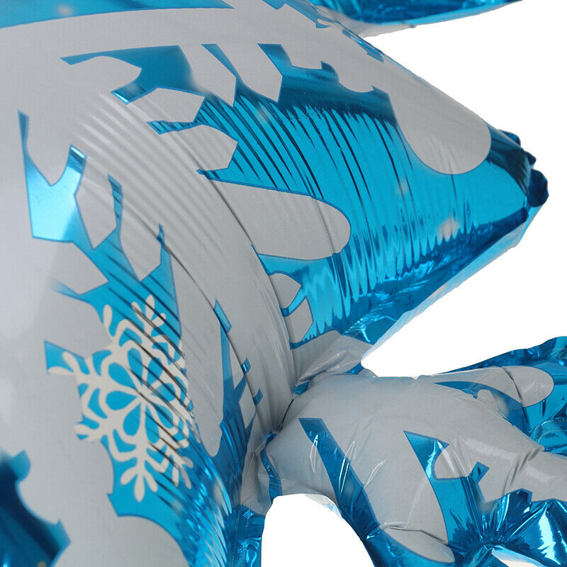 27" Christmas Supplies Foil Balloons Snowflake Winter Ballon Ice Snow Kids To TH