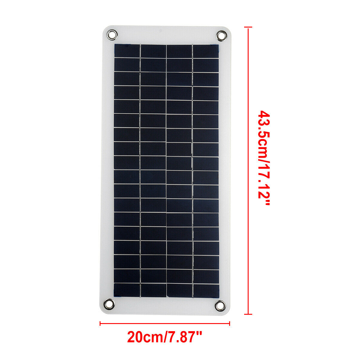 50W 18V USB Flexible Solar Panel Battery Charger Kit Car NEW Sunpowe ï¼G #F