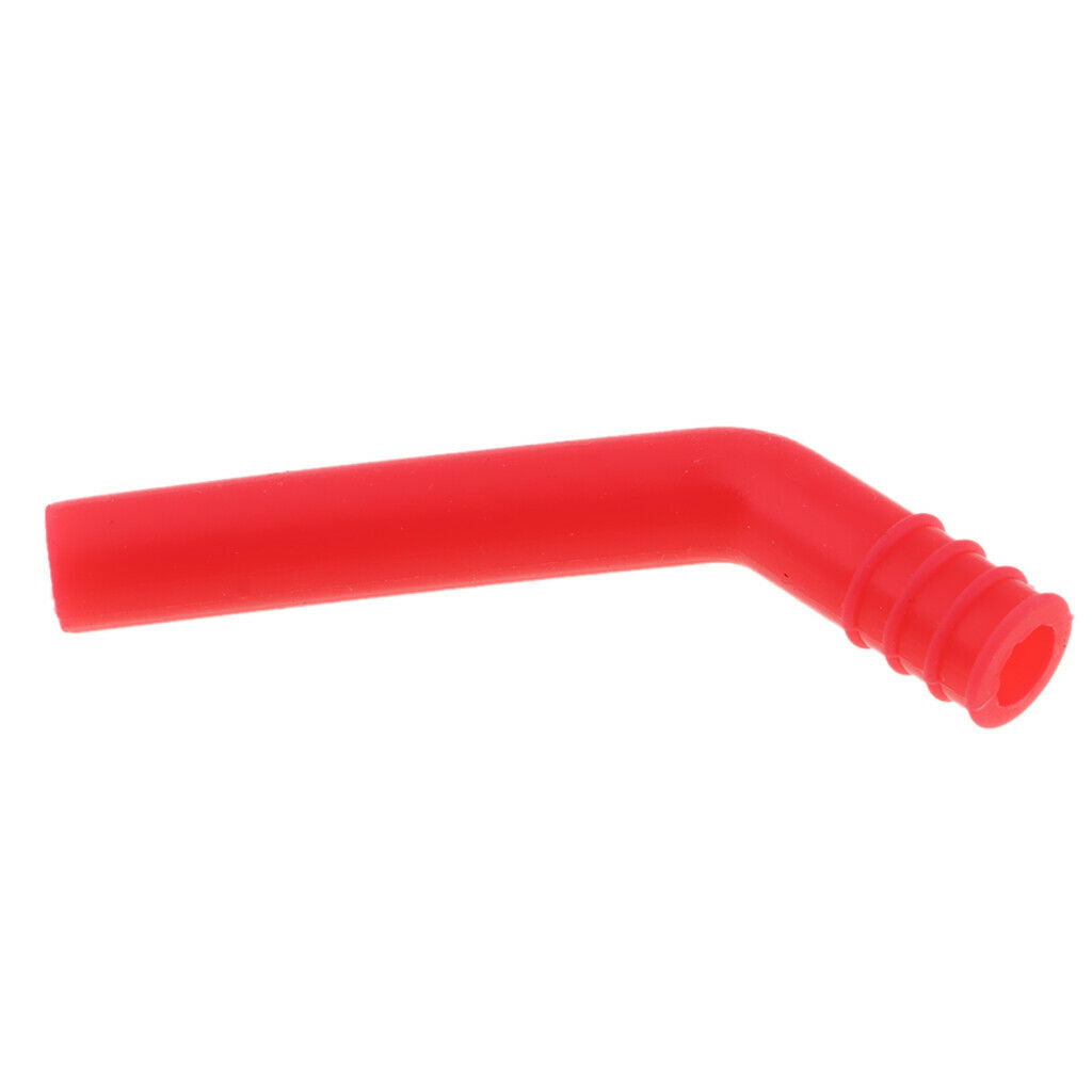 RC Exhaust Tube Extension Pipe Muffler for 1/8 1/10 Nitro Power Cars Red