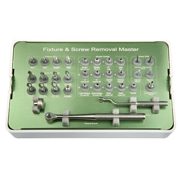 Implant Fixture & Fractured Screw Removal Kit MCT FSRK-02