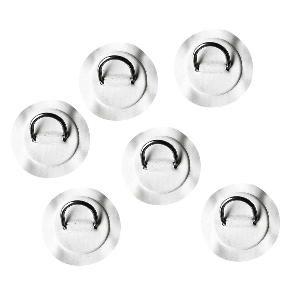 6pcs Stainless Steel D- Pad Patch for Surfboard