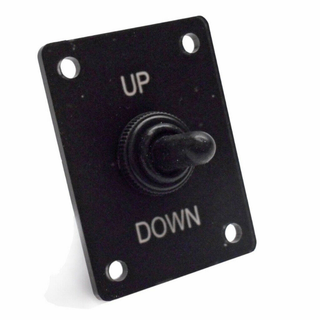 2pcs Boat 3 Position Up Down On/Off/On Momentary Toggle Switch Panel 12V 15A