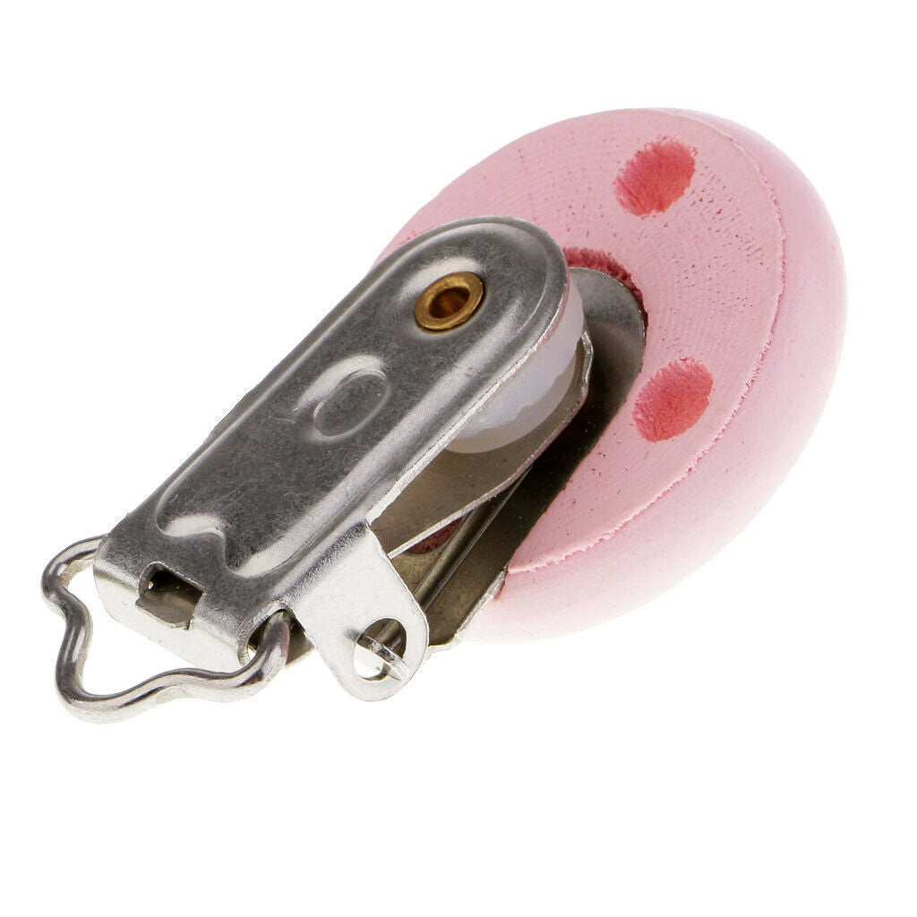 2pcs Baby Pacifier Clip Educational Toys Good Baby Gift
