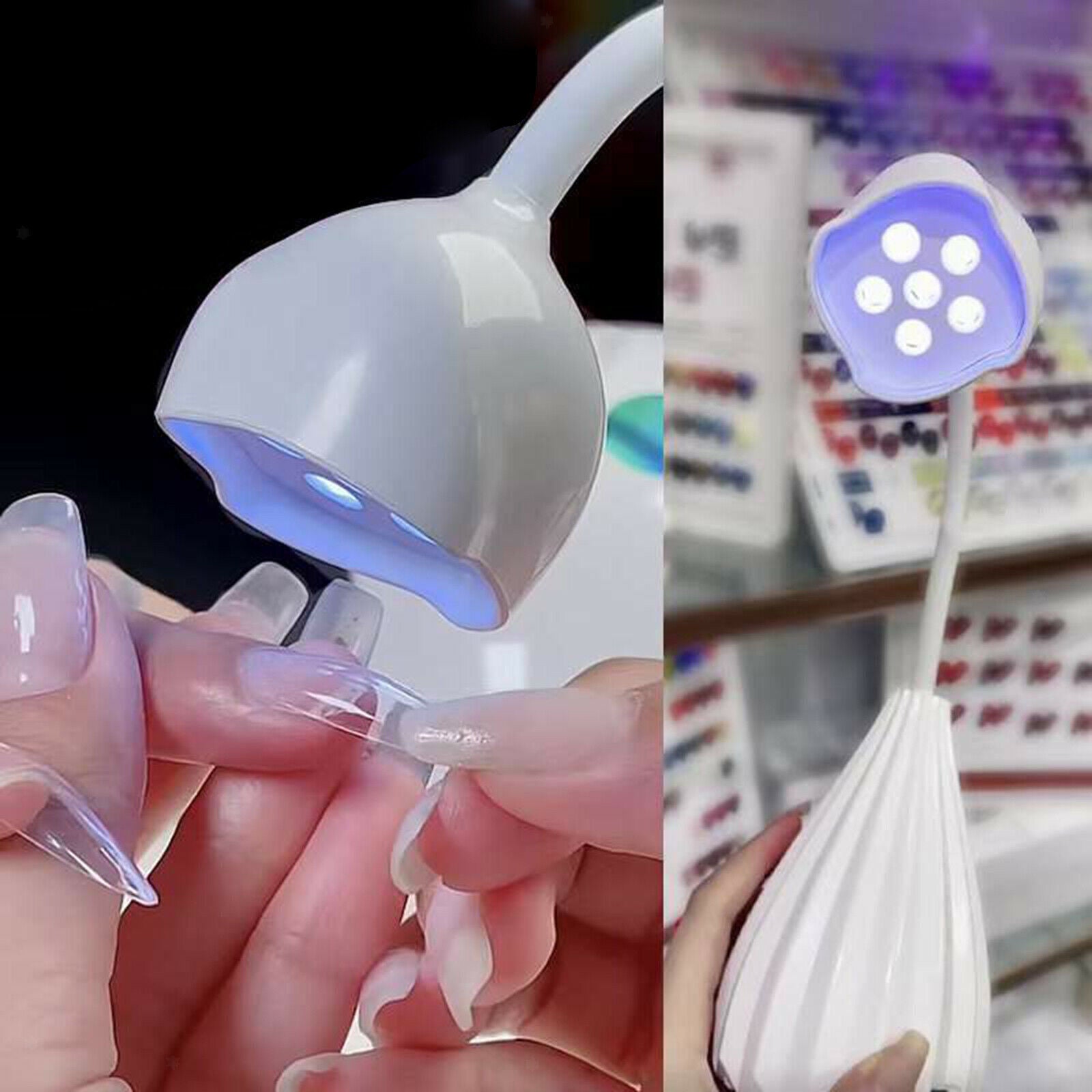 Portable LED Nail Lamp Nail Dryer USB Charging Beauty Tools for Nail Art