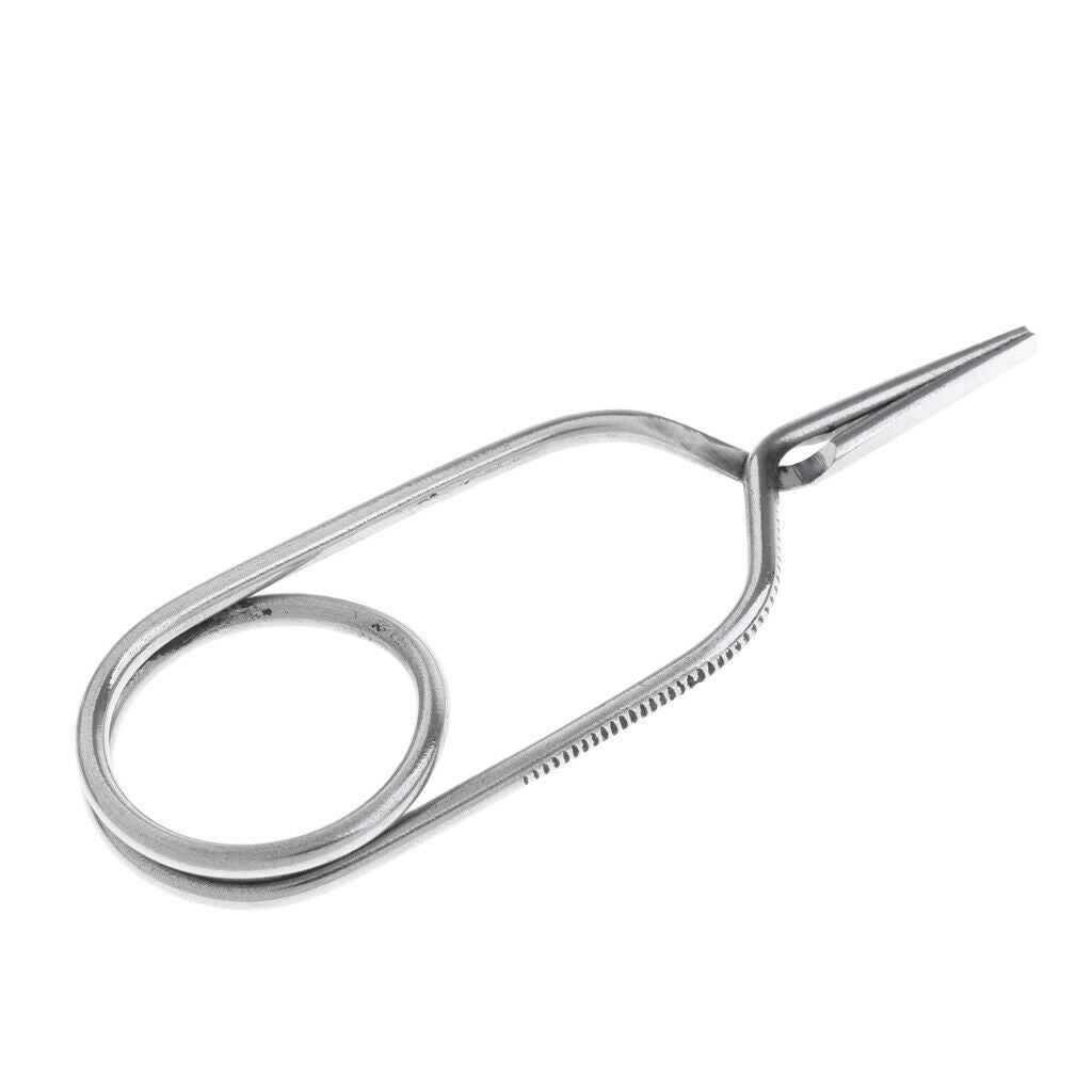2X Fly Tying Hackle Pliers, Designed For Fly Fishing Enthusiast L