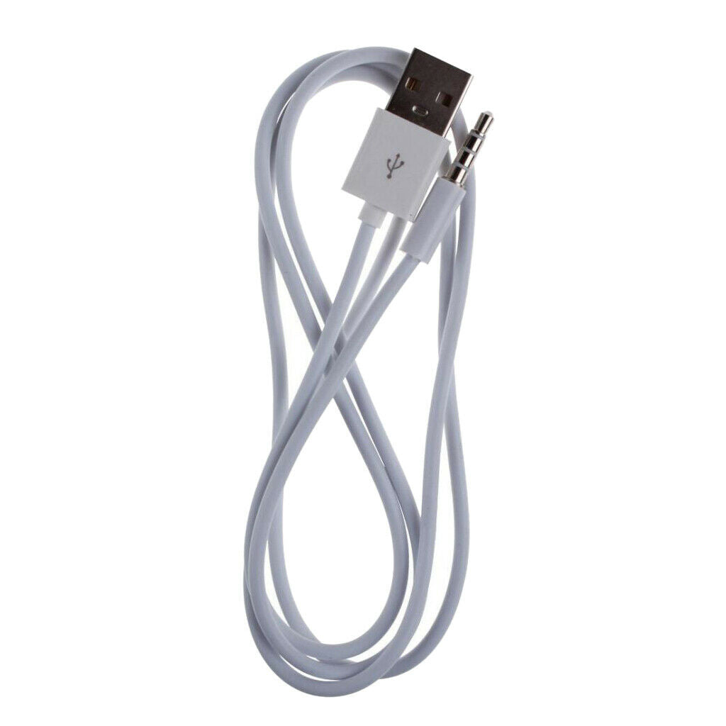 1 Piece 3.5mm Jack 2 Port Audio Adapter + 3.5mm Male to USB Male Adapter Cable