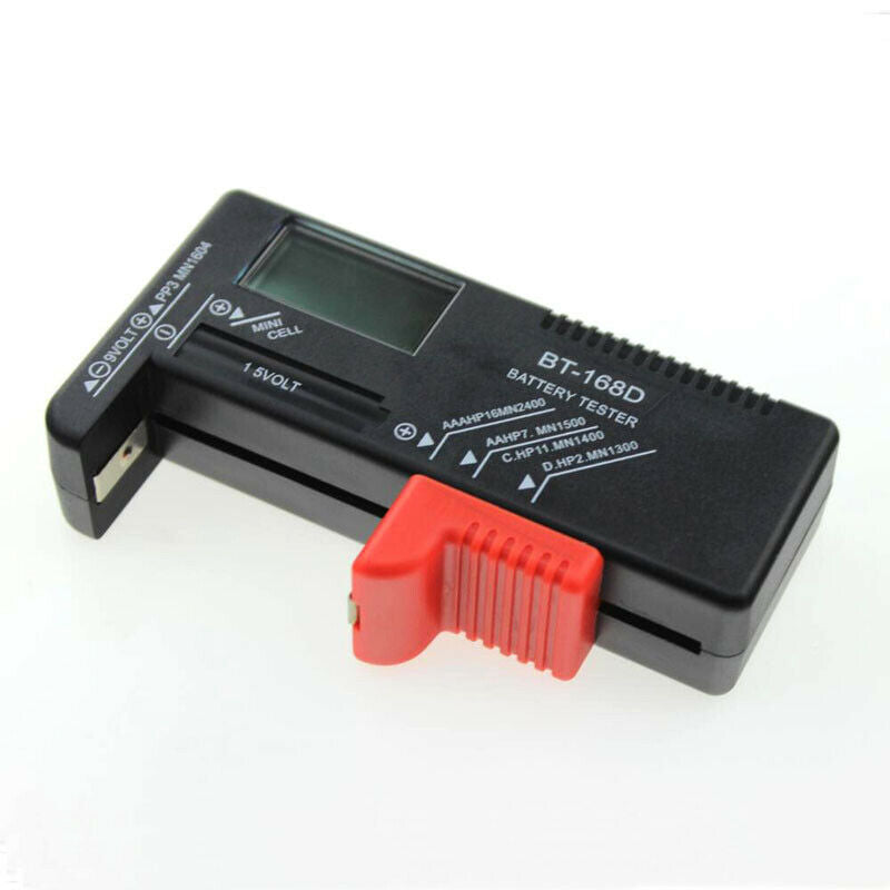 Lithium Battery Capacity Tester Testing Equipment LCD Display  for LR44 9V AAA