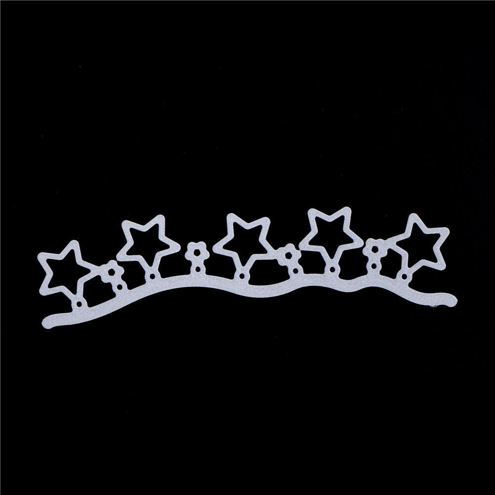 1pc Cutting dies Twinkle Stars lace Scrapbook Metal Stencil Embossing cra.l8