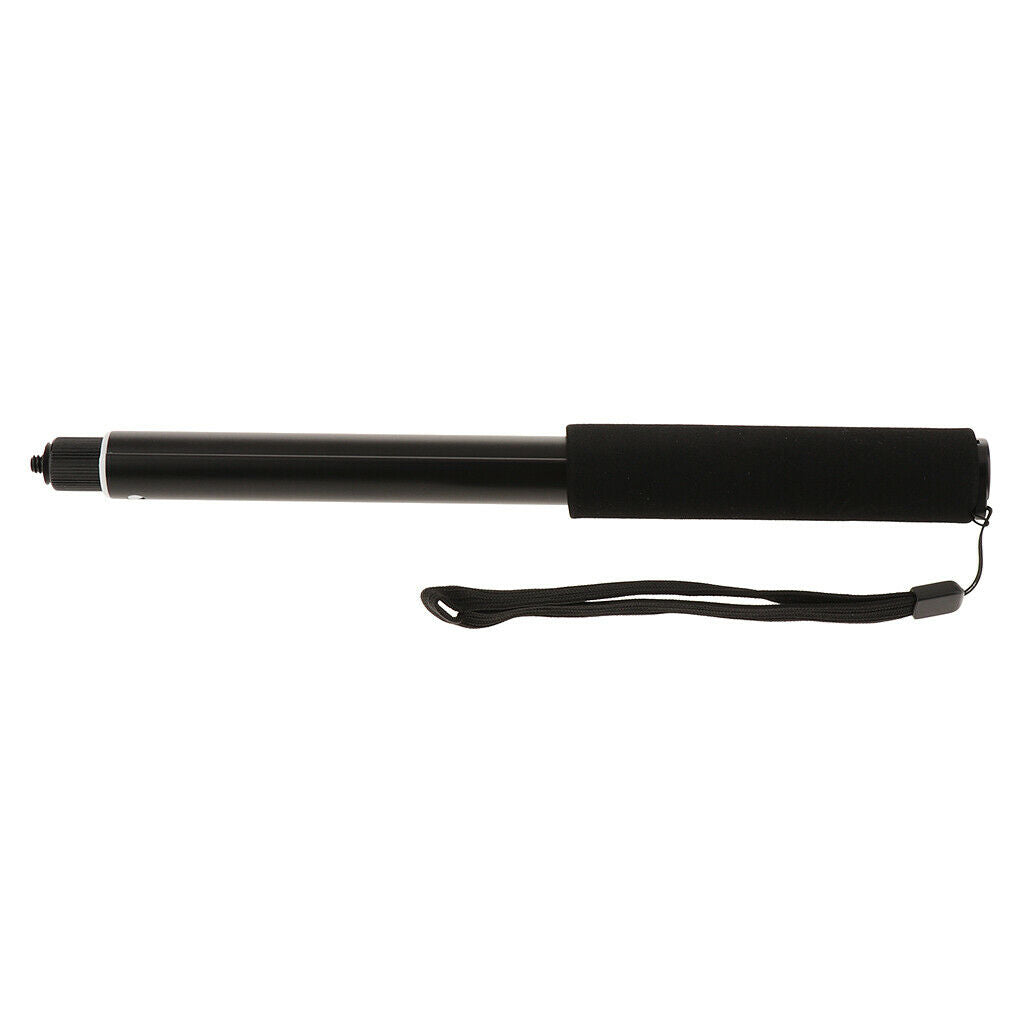 2.95ft/90cm Adjustable Selfie Stick Port Handheld Monopod 1/4 Screw Thread for