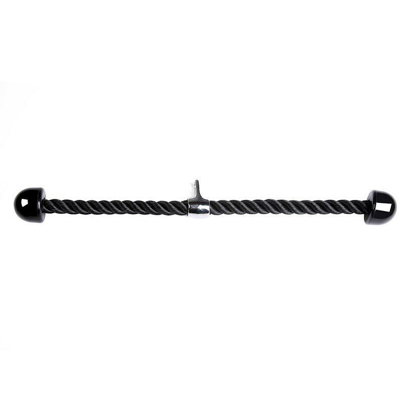 Trice Rope Pull Down Cable Attachment Handle Bodybuilding Workout Equipment US