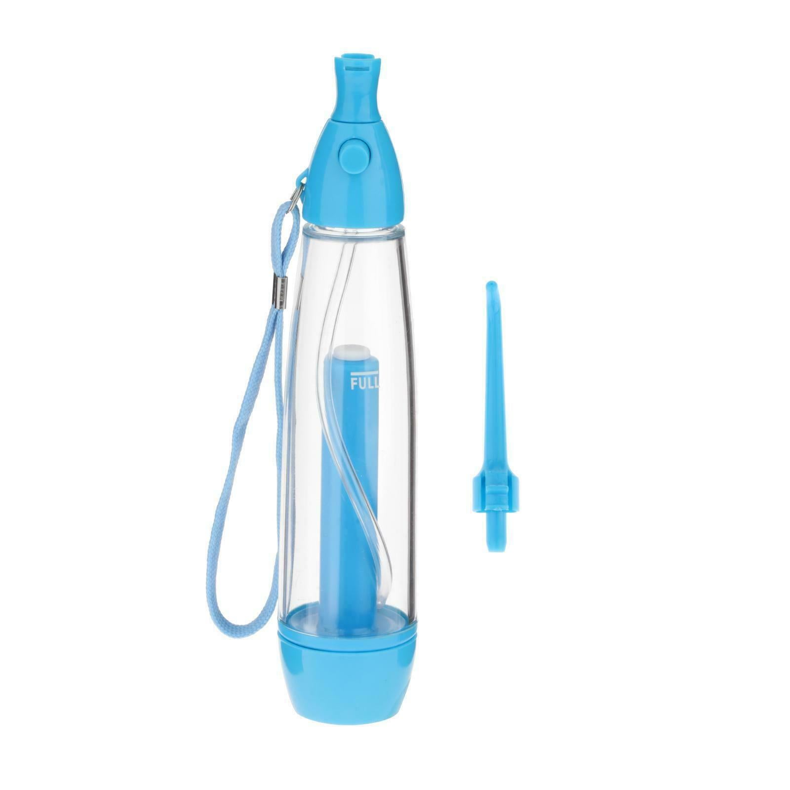 Cordless Manual Water Flosser 75ml Oral Irrigator Travel Teeth Cleaner