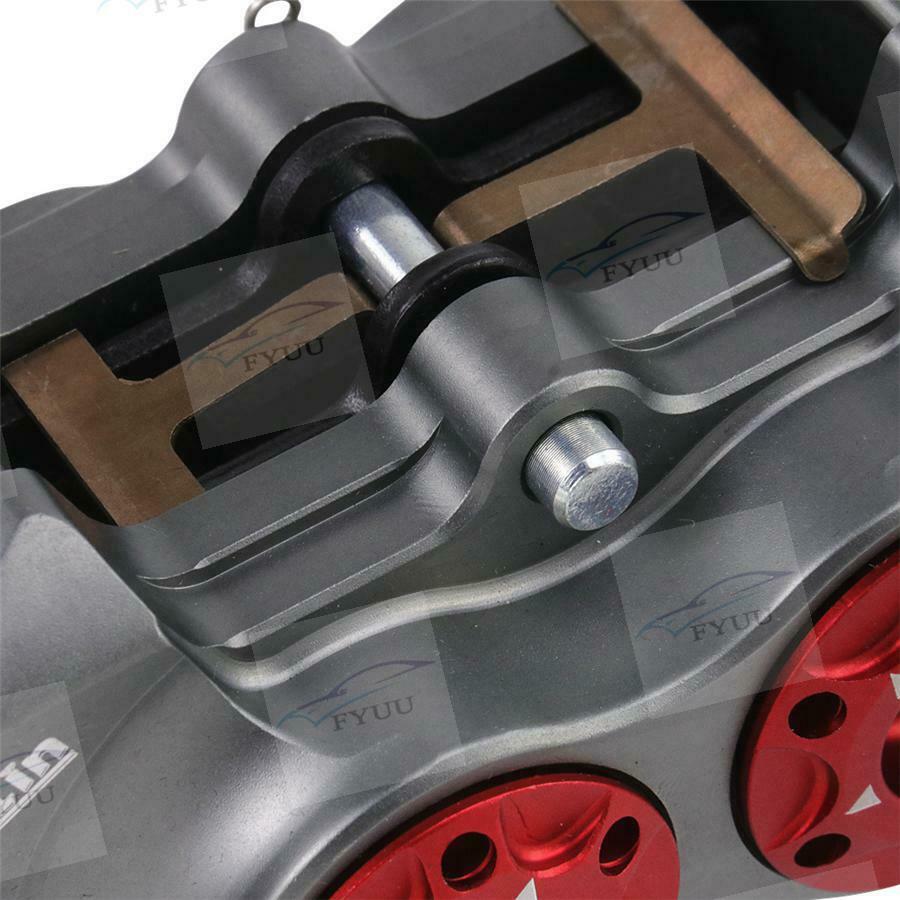 Right Side Motorcycle Hydraulic Brake Calipers 40mm 4 pistons CNC Aluminum alloy