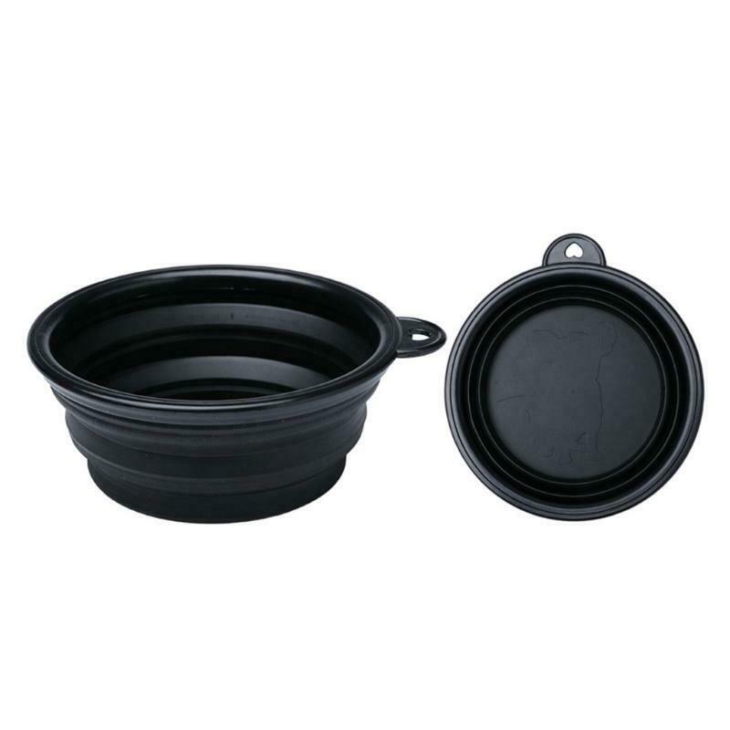 Collapsible Dog Bowls Food Grade Silicone High Quality Leak-Proof Expandable