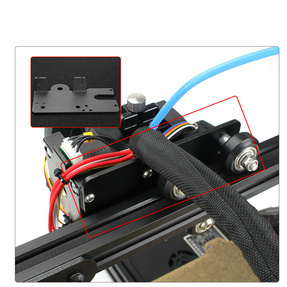 All Metal Aluminum Alloy Direct Drive Extruder Plate For E3D Hemera Extruder