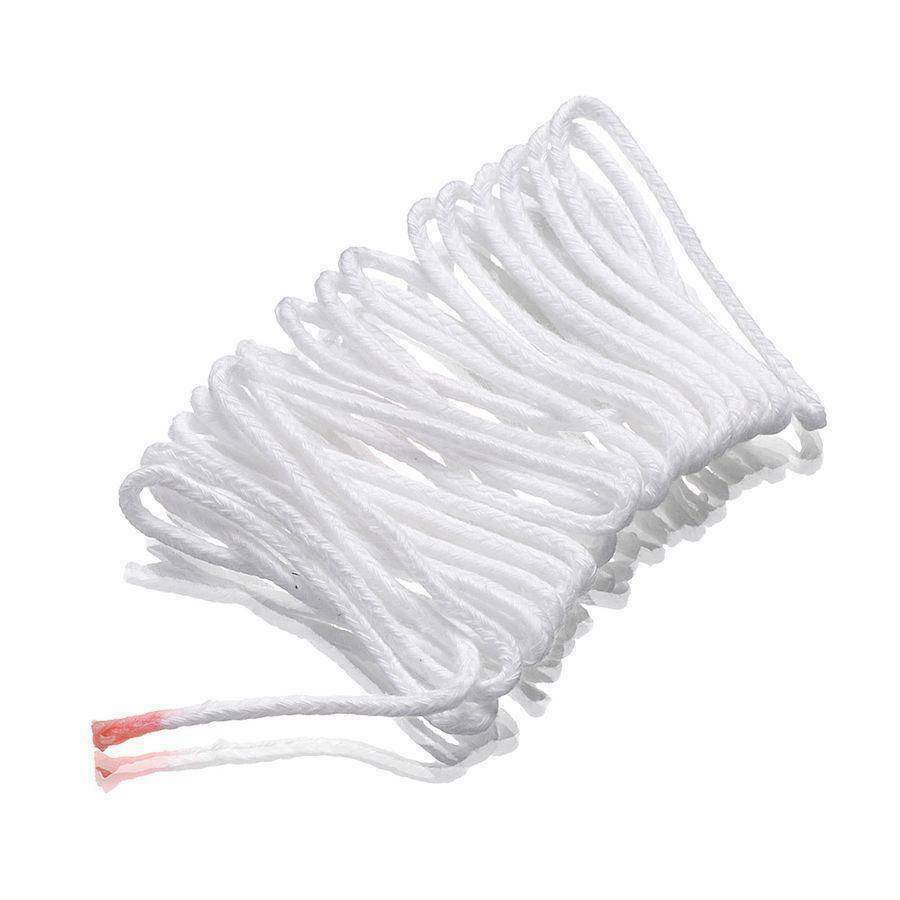 Candle wick making 2mm x 10m white oil lamp outdoor
